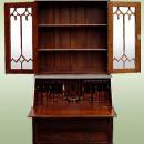 Majestic English Victorian style Bureau bookcase