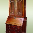 Majestic English Victorian style Bureau bookcase