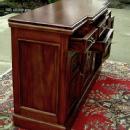 FANTASTIC carved flamed Mahogany Victorian Sideboard