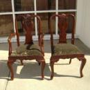 High End SETof TWELVE 10+2 Queen Anne chairs