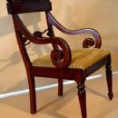 Pair of TOP quality Regency solid Mahogany Armchairs