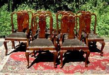 Stunning set of 12 carved Quenn Anne style chairs