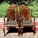 Stunning set of 12 carved Quenn Anne style chairs