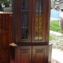 Quality solid Mahogany Victorian corner cabinet