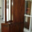 Quality solid Mahogany Victorian corner cabinet