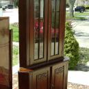 Quality solid Mahogany Victorian corner cabinet