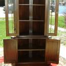 Quality solid Mahogany Victorian corner cabinet