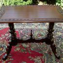 Quality carved Mahogany Irish sofa-console table