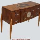 Sensational Art Deco sideboard marquetry Rosewood