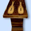 Terrific Console in exotic Rosewood Art Deco forms