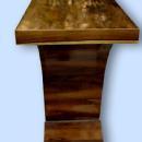 Terrific Console in exotic Rosewood Art Deco forms