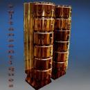 STUNNING pair Art Deco style Rosewood Chiffoniers
