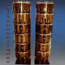 STUNNING pair Art Deco style Rosewood Chiffoniers