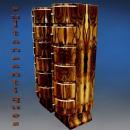 STUNNING pair Art Deco style Rosewood Chiffoniers