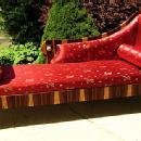 SUMPTUOUS Biedermeier LARGE style Elm couch