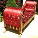 SUMPTUOUS Biedermeier LARGE style Elm couch