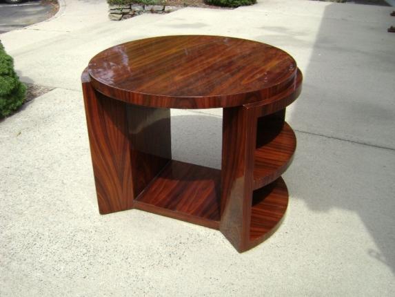 Rosewood LARGE Art Deco style table