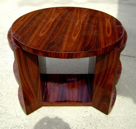 Rosewood LARGE Art Deco style table