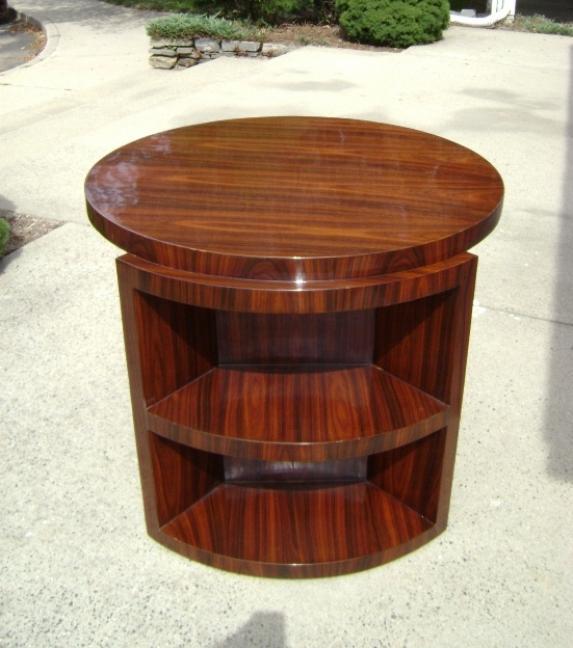 Rosewood LARGE Art Deco style table