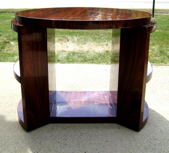 Rosewood LARGE Art Deco style table