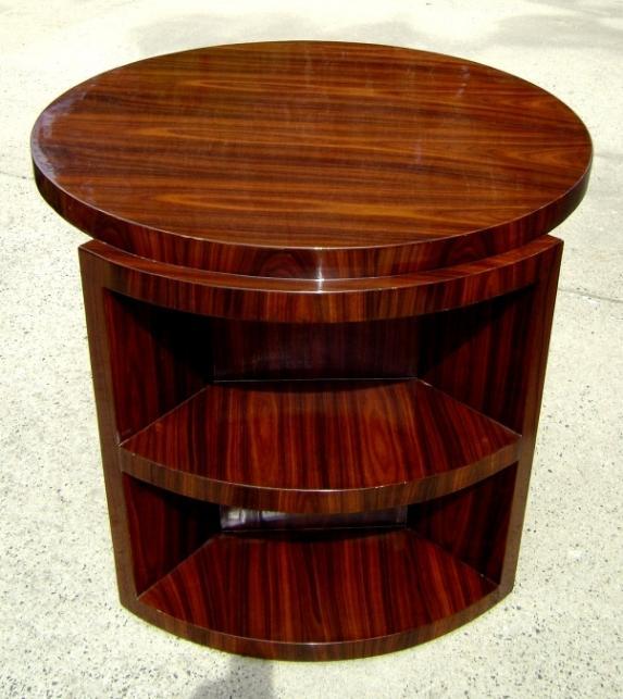 Rosewood LARGE Art Deco style table