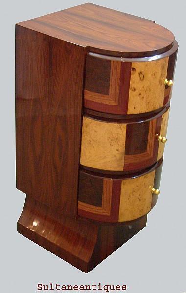 Stunning Pair of Art Deco inspired chiffoniers