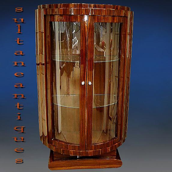 Pure Classic Cabinet rosewood Art Deco inspired