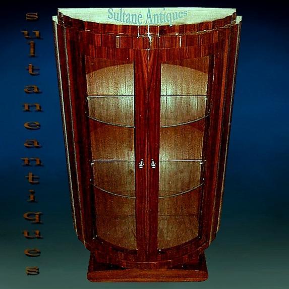 Pure Classic Cabinet rosewood Art Deco inspired