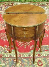 PAIR Burl walnut Louis XV style side tables