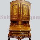 Monumental Dutch style Secretary bookcase