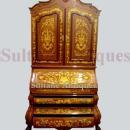 Monumental Dutch style Secretary bookcase