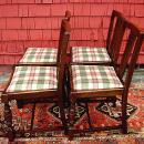 Elegant Set of 4 English antique quality country chairs