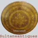 Superb Regency Style large Marquetry center table