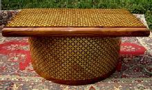 Presidential Large Art Deco style unusual Desk