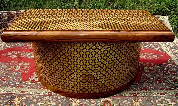 Presidential Large Art Deco style unusual Desk