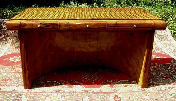 Presidential Large Art Deco style unusual Desk