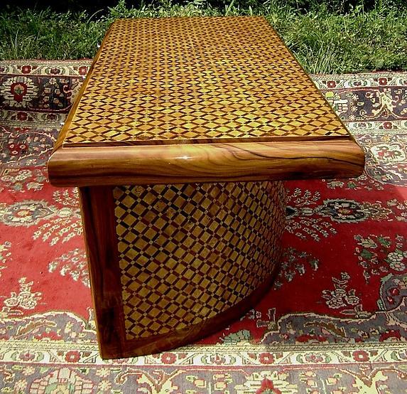 Presidential Large Art Deco style unusual Desk