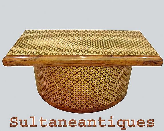 Presidential Large Art Deco style unusual Desk