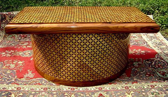 Presidential Large Art Deco style unusual Desk