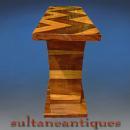 Amazing Rosewood Console in purest Art Deco style