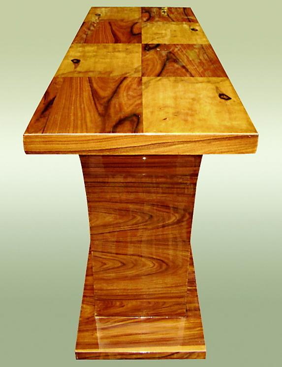 PERFECT Classic Art Deco style Parquetry Console