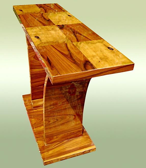 PERFECT Classic Art Deco style Parquetry Console
