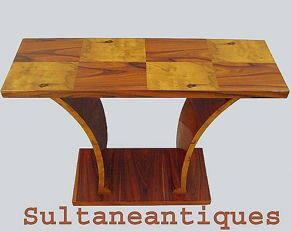 PERFECT Classic Art Deco style Parquetry Console