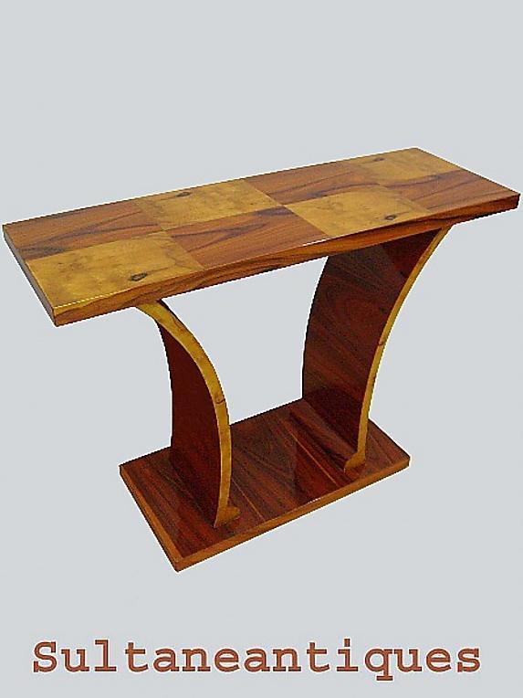 PERFECT Classic Art Deco style Parquetry Console