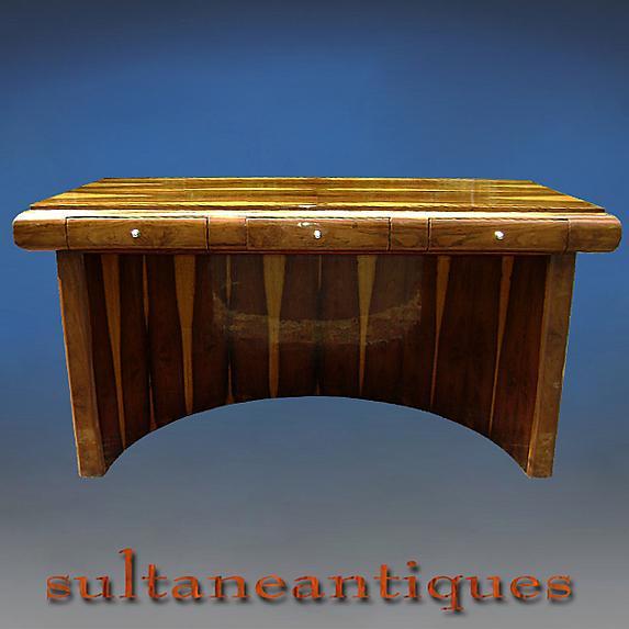 ROYAL purest form Art Deco style rare Rosewood DESK