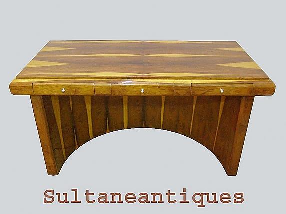 ROYAL purest form Art Deco style rare Rosewood DESK