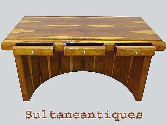 ROYAL purest form Art Deco style rare Rosewood DESK