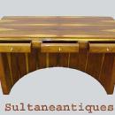 ROYAL purest form Art Deco style rare Rosewood DESK
