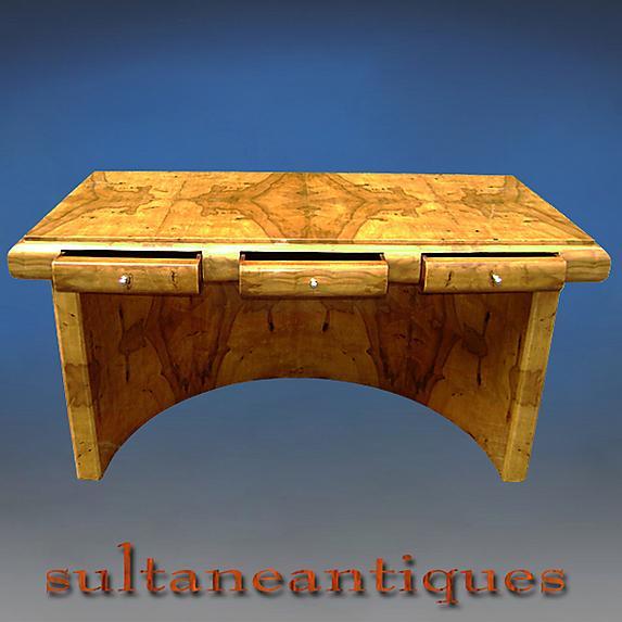 MASTER Art Deco style Imperial Olivewod DESK
