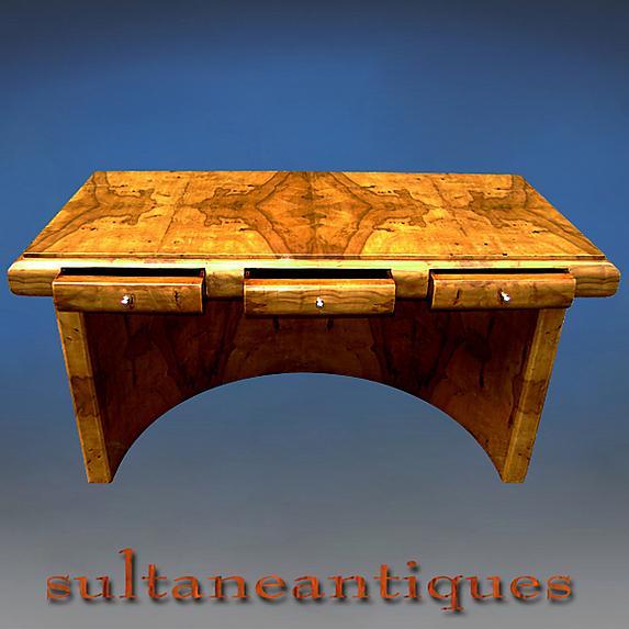 MASTER Art Deco style Imperial Olivewod DESK